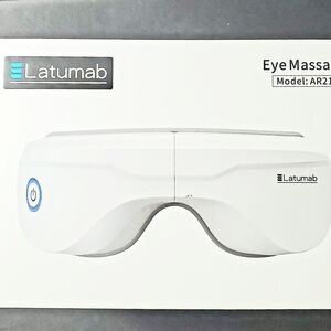 latumab Eye Massager with Heat Heated Eye Mask with Bluetooth Music Face Mass...